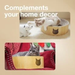 Necoichi Cozy Cat Scratcher Bowl Toy -Pawfect Care 183517 PT6. AC SS1800 V1702938868