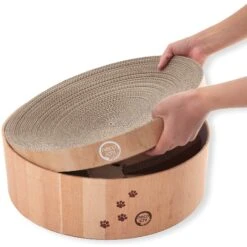 Necoichi Cozy Cat Scratcher Bowl Replacement Pad -Pawfect Care 183519 PT4. AC SS1800 V1647461523