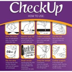 CheckUp At Home Wellness Test Urine Testing For Cats -Pawfect Care 185693 PT6. AC SS1800 V1635739645