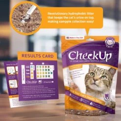 CheckUp At Home Wellness Test Urine Testing For Cats -Pawfect Care 185693 PT8. AC SS1800 V1635736307