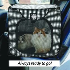 Necoichi Portable Stress Free Cat Cage & Litter Box Set -Pawfect Care 187416 PT7. AC SS1800 V1627689728