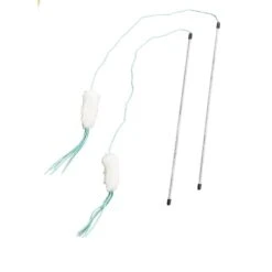 Ethical Pet Leather Strand Teaser Wand Cat Toy, Color Varies -Pawfect Care 189288 pt2. AC SS1800 V1569429878