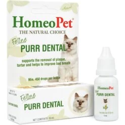HomeoPet Feline Purr Dental Cat Supplement