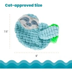 Catstages Purr Pillow Snoozin' Sloth Calming Plush Cat Toy -Pawfect Care 190715 PT4. AC SS1800 V1631688675