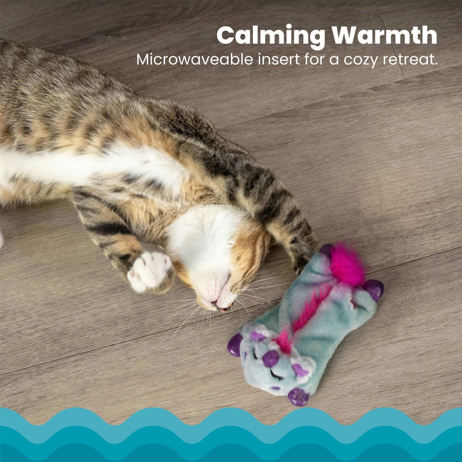 Catstages Cuddle Pal Unicorn Cat Plush Toy 5 Catstages Cuddle Pal Unicorn Cat Plush Toy - Image 3