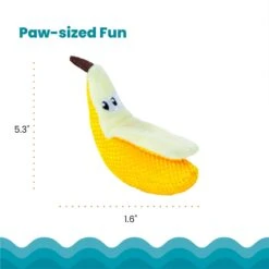 Catstages Dental Banana Cat Chew Toy With Catnip -Pawfect Care 190721 PT4. AC SS1800 V1631681833