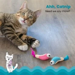 Catstages Dental Shrimpies Cat Chew Toy With Catnip, 2 Count -Pawfect Care 190723 PT2. AC SS1800 V1636501621