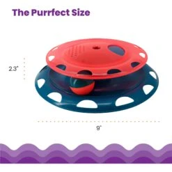 Catstages Chase Track Cat Toy With Catnip -Pawfect Care 190739 PT4. AC SS1800 V1631678788