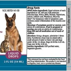 PetAlive ComfyPet Homeopathic Medicine For Pain For Cats & Dogs -Pawfect Care 191145 PT4. AC SS1800 V1632890479
