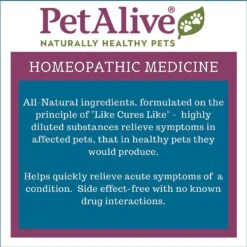 PetAlive Muscle & Joint Support-M Homeopathic Medicine For Joint Pain/Arthritis For Dogs & Cats, 2-oz Bottle -Pawfect Care 191147 PT3. AC SS1800 V1565736421