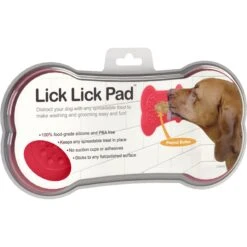 Lick Lick Pad Dog Distraction Lick Mat, Large -Pawfect Care 191404 PT2. AC SS1800 V1572281996