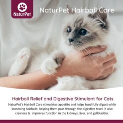 NaturPet Liquid Hairball Control Supplement For Cats & Dogs -Pawfect Care 191468 PT4. AC SS1800 V1568238794