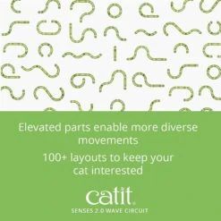 Catit Senses 2.0 Wave Circuit Cat Toy -Pawfect Care 191556 PT2. AC SS1800 V1628093767