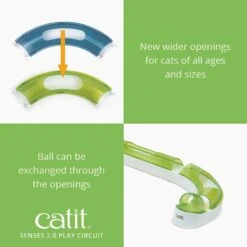 Catit Senses 2.0 Wave Circuit Cat Toy -Pawfect Care 191556 PT3. AC SS1800 V1628093768