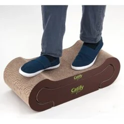 Best Pet Supplies Catify Lounger Cardboard Catnip Scratcher Cat Toy -Pawfect Care 193098 PT8. AC SS1800 V1568064755