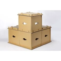 Petique Feline Fortress Cat Scratcher -Pawfect Care 193984 PT2. AC SS1800 V1566335259