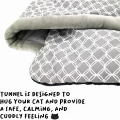 Petique Hide & Seek Cat Mat & Tunnel Toy -Pawfect Care 194002 PT3. AC SS1800 V1673561550