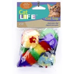 Penn-Plax Play-Fulls Multi-Pack Cat Toys, Color Varies -Pawfect Care 198367 PT4. AC SS1800 V1595365576