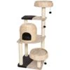 MidWest Feline Nuvo Biscayne 59.75-in Modern Wicker Cat Tree & Condo -Pawfect Care 198511 MAIN. AC SS1800 V1582738459