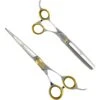 Sharf Gold Touch 7.5" Straight & 6.5" Thinning Scissors Pet Grooming Shear Kit -Pawfect Care 198813 MAIN. AC SS1800 V1567693963