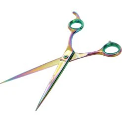 Sharf Gold Touch Rainbow Straight Pet Grooming Shear -Pawfect Care 198821 PT1. AC SS1800 V1567694013