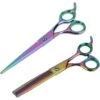 Sharf Gold Touch Rainbow 7.5" Straight & 6.5" Thinning Scissors Pet Grooming Shear Kit -Pawfect Care 198827 MAIN. AC SS1800 V1567694238