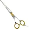 Sharf Gold Touch 7.5" Straight & 7.5" Curved Scissors Pet Grooming Shear Kit -Pawfect Care 198829 MAIN. AC SS1800 V1567694268