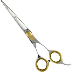 Sharf Gold Touch 7.5" Straight, 6.5" Thinning & 7.5" Curved Scissors Pet Grooming Shear Kit -Pawfect Care 198831 PT3. AC SS1800 V1567694290