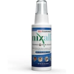 Nixall VetResponse Wound & Skin Solution For Dogs, Cats & Horses