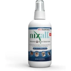 Nixall VetResponse Wound & Skin Gel Solution For Dogs, Cats & Horses