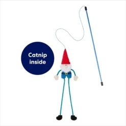 Frisco Gnome Teaser Wand Cat Toy With Catnip -Pawfect Care 204545 PT2. AC SS1800 V1686579199
