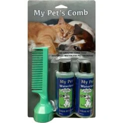 My Pet's Comb Waterless Dog & Cat Shampoo & Comb Set