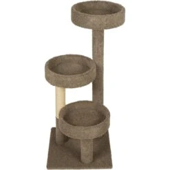 Frisco 50-in Real Carpet Wooden Cat Tree -Pawfect Care 208930 PT4. AC SS1800 V1589221429