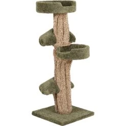 Frisco 49-in Tree-Shaped Real Carpet Wooden Cat Tree -Pawfect Care 208944 PT1. AC SS1800 V1647632492