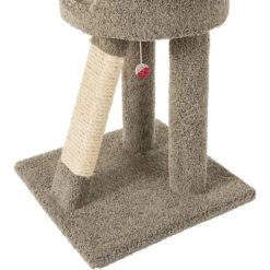 Frisco 24-in Real Carpet Cat Scratching Perch With Toy -Pawfect Care 208960 PT4. AC SS1800 V1589221657