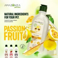 Amazonia Passion Fruit Pet Shampoo, 16.9-oz Bottle -Pawfect Care 210318 PT4. AC SS1800 V1623791853
