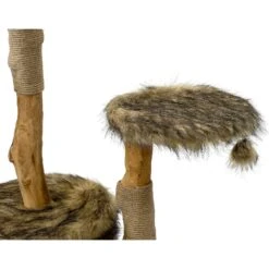 Mau Lifestyle Leone 50-in Modern Wooden Cat Tree & Condo -Pawfect Care 211714 PT3. AC SS1800 V1580337776