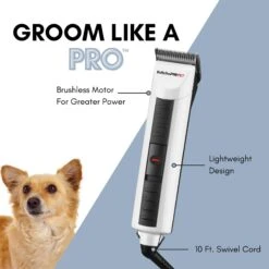 Babyliss Pro Pet Single Speed Professional Pet Motor Clipper -Pawfect Care 211765 PT5. AC SS1800 V1657656294
