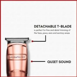 Babyliss Pro Pet Professional Metal Pet Trimmer -Pawfect Care 211769 PT4. AC SS1800 V1652832407