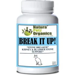 Natura Petz Organics Break It Up! Herbal Medicine For Bladder Stones & Kidney Stones For Cats