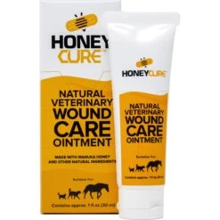 HoneyCure Natural Veterinary Wound Care Ointment For Dogs, Cats & Horses
