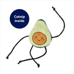 Frisco Dangly Avocado Buddy Plush Cat Toy With Catnip -Pawfect Care 213846 PT2. AC SS1800 V1691783910