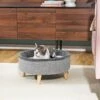 Frisco Modern Round Elevated Cat Bed -Pawfect Care 214363 MAIN. AC SS1800 V1606832317