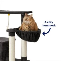 Frisco 66-in Cat Tree With Bed, Condo, Lounge Basket & Top Perch -Pawfect Care 214381 PT2. AC SS1800 V1667229521