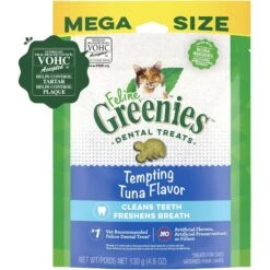 Greenies Adult Dental Cat Treat, Tempting Tuna Flavor