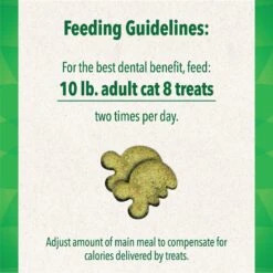 Greenies Feline Savory Salmon Flavor Adult Dental Cat Treats -Pawfect Care 214725 PT6. AC SS1800 V1675805033