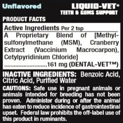 Liquid-Vet Teeth & Gums Support Allergy-friendly Unflavored Cat Supplement, 8-oz Bottle -Pawfect Care 215925 PT1. AC SS1800 V1578496390