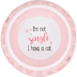 Frisco Pink Cute Cats Melamine Bowl -Pawfect Care 216043 PT3. AC SS1800 V1591020690