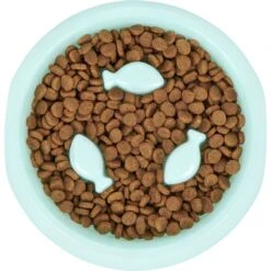 Frisco Fish Shaped Ridges Slow Feed Bowl 12 Frisco Fish Shaped Ridges Slow Feed Bowl -Pawfect Care 216046 PT4. AC SS1800 V1591020711