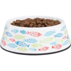 Frisco Colorful Fish Melamine Bowl -Pawfect Care 216047 PT2. AC SS1800 V1591020714